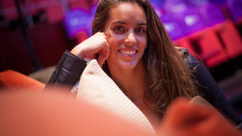 Ona Carbonell, en el Circo Price de Madrid. CHRISTIAN GONZÁLEZ Ona Carbonell, en el Circo Price de Madrid. CHRISTIAN GONZÁLEZ