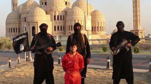 El Estado Islámico en una de sus ejecuciones El Estado Islámico en una de sus ejecuciones