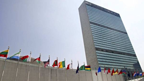 Fachada del edificio de Naciones Unidas en Nueva York. AP Fachada del edificio de Naciones Unidas en Nueva York. AP