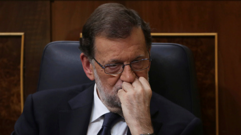 Mariano Rajoy, durante la segunda votación de la sesión de investidura en el Congreso de los Diputados. REUTERS/Susana Vera Mariano Rajoy, durante la segunda votación de la sesión de investidura en el Congreso de los Diputados. REUTERS/Susana Vera