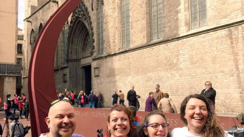Montse Venturós (izquierda) encabeza la alcaldía más importante en manos de la CUP / @CUP BERGA Montse Venturós (izquierda) encabeza la alcaldía más importante en manos de la CUP / @CUP BERGA