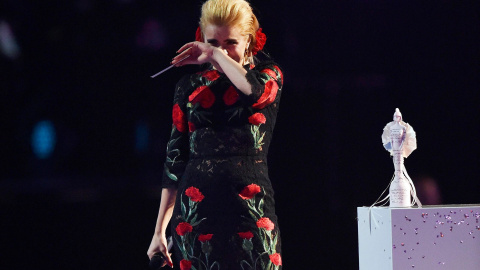 n cuanto a la mejor artista británica femenina, la distinción fue para Paloma Faith, que había estado nominada en otras dos ocasiones. REUTERS/Toby Melville