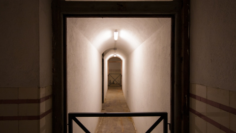 La ubicación fue elegida por sus buenas comunicaciones, su lejanía de los frentes y por las condiciones para pasar desapercibido, gracias a la arboleda de la zona.-  CHRISTIAN GONZÁLEZ