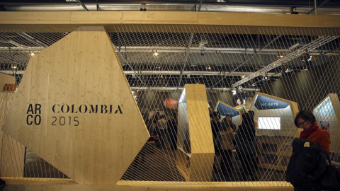 El interés por el contexto cultural, social y político de Colmbia está presente en las obras de los artistas colombianos que se exhiben en las diez galerías que el comisario Luis Gaitán ha seleccionado para su participación como país invita