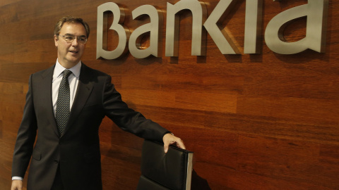 El consejero delegado de Bankia, José Sevilla, a su llegada para la presentación de los resultados de la entidad. EFE/J. J. Guillén El consejero delegado de Bankia, José Sevilla, a su llegada para la presentación de los resultados de la entidad. EFE/J. J. Guillén