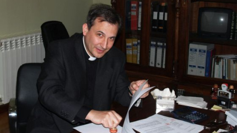 El sacerdote Lucio Vallejo Balda en una imagen de archivo El sacerdote Lucio Vallejo Balda en una imagen de archivo