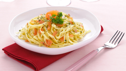 "receta pasta salmon ahumado" Receta pasta salmon ahumado