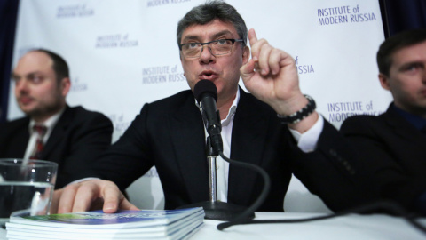 El líder opositor ruso Boris Nemtsov en una fotografía de archivo. - AFP