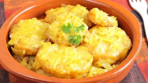 Receta de patatas a la importancia. Patatas a la importancia.