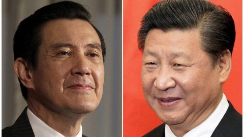 Combo fotográfico en el que puede verse a la izquierda al presidente de Taiwán, Ma Ying-jeou, y al de china, Xi Jinping, en la derecha. / REUTERS Combo fotográfico en el que puede verse a la izquierda al presidente de Taiwán, Ma Ying-jeou, y al de china, Xi Jinping, en la derecha. / REUTERS