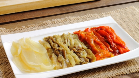 Receta de escalivada al horno de verduras. Escalivada al horno de verduras