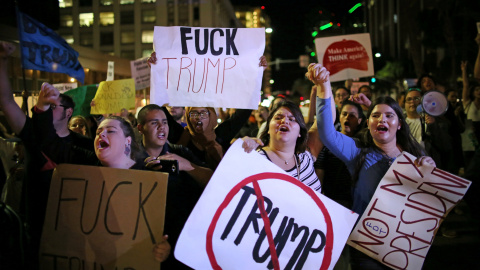 Miles de personas protestan contra Donald Trump en las principales ...