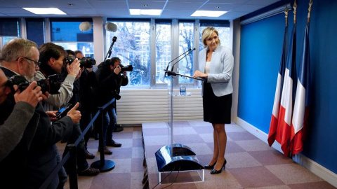 La líder ultraderechista francesa Marine Le Pen. - EFE La líder ultraderechista francesa Marine Le Pen. - EFE
