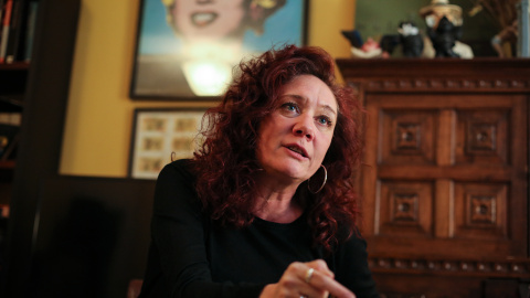 La periodista y escritora Cristina Fallarás. / JAIRO VARGAS La periodista y escritora Cristina Fallarás. / JAIRO VARGAS