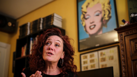 La periodista y escritora Cristina Fallarás. / JAIRO VARGAS La periodista y escritora Cristina Fallarás. / JAIRO VARGAS