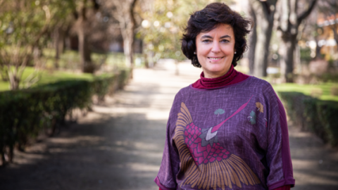 Amparo Larrauri, en el exterior del Centro Nacional de Epidemiología. / SINC | Álvaro Muñoz Amparo Larrauri, en el exterior del Centro Nacional de Epidemiología. / SINC | Álvaro Muñoz