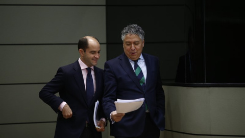 Tomás Burgos y Juan Pablo Riesgo seguirán al frente de las Secretarías de Estado de Seguridad Social y Empleo. / Europa Press Tomás Burgos y Juan Pablo Riesgo seguirán al frente de las Secretarías de Estado de Seguridad Social y Empleo. / Europa Press