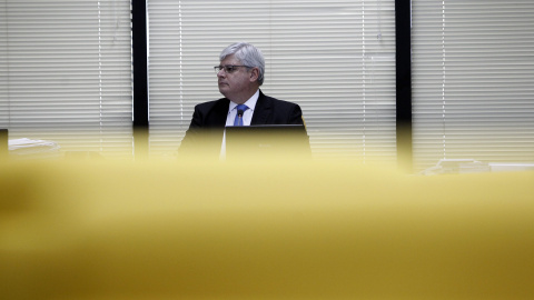 El fiscal general, Rodrigo Janot, asiste a una reunión en la Fiscalia General de Brasil en Brasilia (Brasil)./ EFE-Fernando Bizerra Jr. El fiscal general, Rodrigo Janot, asiste a una reunión en la Fiscalia General de Brasil en Brasilia (Brasil)./ EFE-Fernando Bizerra Jr.