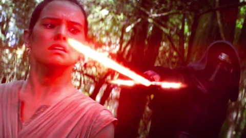 Uno de los planos inéditos de 'Stars Wars: El despertar de la fuerza'. Uno de los planos inéditos de 'Stars Wars: El despertar de la fuerza'.