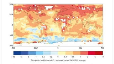 La Organización Meteorológica Mundial asegura que el 2016 será el año más cálido registrado / WMO La Organización Meteorológica Mundial asegura que el 2016 será el año más cálido registrado / WMO
