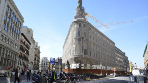 Inmueble de la Operación Canalejas. EFE Inmueble de la Operación Canalejas. EFE