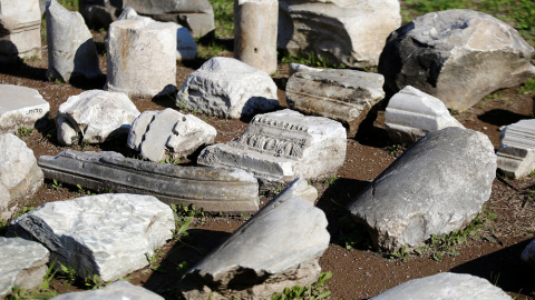 Restos del Circo Máximo de Roma, reabierto al público tras los trabajos de restauración. REUTERS/Max Rossi