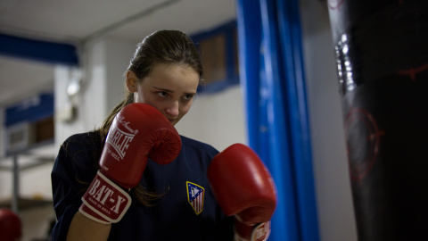 Alexandra, de quince años, estudia Cuarto de ESO y quiere hacer la carrera de Diseño. JAIRO VARGAS