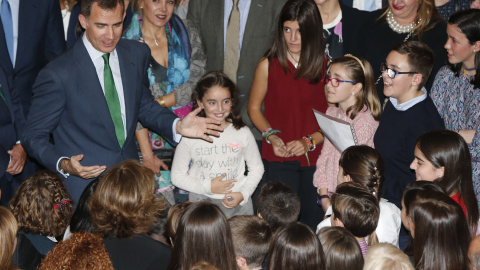 Audiencia del Rey a los ganadores del concurso '¿Qué es un rey para ti?' Audiencia del Rey a los ganadores del concurso '¿Qué es un rey para ti?'