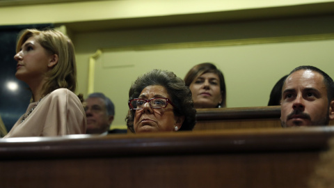 La senadora Rita Barberá, en e Conmgreso en la solemne ceremonia de apertura las Cortes en la XII Legislatura. EFE/Chema Moya La senadora Rita Barberá, en e Conmgreso en la solemne ceremonia de apertura las Cortes en la XII Legislatura. EFE/Chema Moya