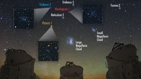 Descubren un tesoro de raras galaxias en torno a la Vía Láctea. /UNIVERSIDAD DE CAMBRIDGE Descubren un tesoro de raras galaxias en torno a la Vía Láctea. /UNIVERSIDAD DE CAMBRIDGE