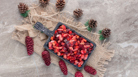 Ensalada vinegret. Foto: Azerbaijan_stockers. www.freepik.es Ensalada vinegret rusa