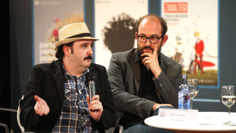 Cobeaga y Areces en el festival de San Sebastián./ Foto: Gorka Estrada Cobeaga y Areces en el festival de San Sebastián./ Foto: Gorka Estrada
