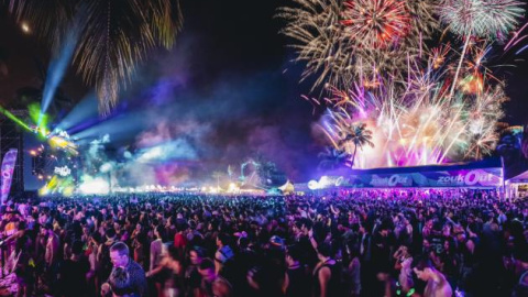 En el festival de música ZoukOut en Singapore./ Foto: Zouk Singapore