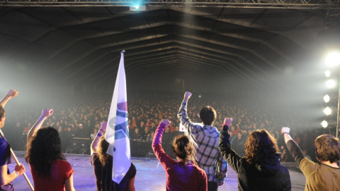 Un momento del festival Gazte Danbada de marzo de 2013. / Topatu.info