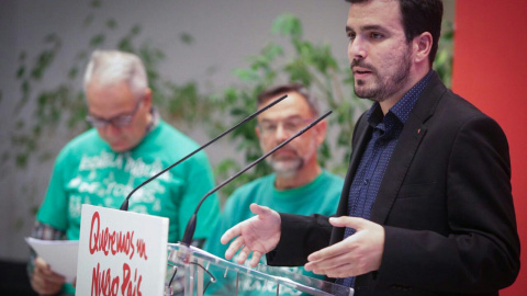 El candidato de IU a la Presidencia del Gobierno, Alberto Garzón. El candidato de IU a la Presidencia del Gobierno, Alberto Garzón.
