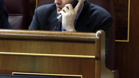 Rafael Hernando, en el Congreso hace unos días. EFE/J.J.Guillen
