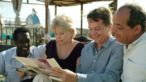 Fotograma de 'Regreso a Ítaca'. Fotograma de 'Regreso a Ítaca'.