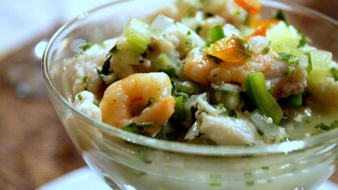 Ceviche de merluza. Foto: Pixabay. Ceviche de merluza.