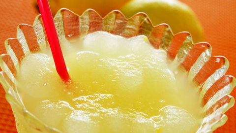 Granizado de limón. Granizado de limón.