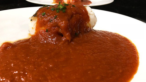 Bacalao a la vizcaína. Foto: Jorgehdezalonso /Wikimedia Commons/ CC BY-SA 4.0 Bacalao a la vizcaína.