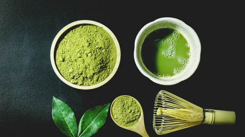 Té matcha. Foto: Dungthuyvunguyen en Pixabay. Té matcha.
