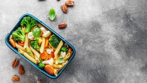 Tupperware saludable. Foto: valeria_aksakova/ Freepik (www.freepik.com) Tupperware saludable.