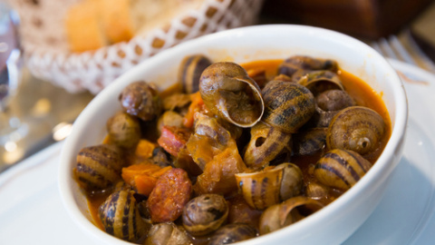 Caracoles guisados. Caracoles guisados.