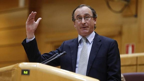 El ministro de Sanidad Alfonso Alonso El ministro de Sanidad Alfonso Alonso