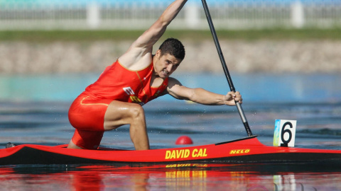 El piragüista David Cal. El piragüista David Cal.