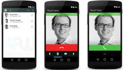 Las llamadas de WhatsApp ya se pueden activar con la versión de Google Play (2.12.5) Las llamadas de WhatsApp ya se pueden activar con la versión de Google Play (2.12.5)