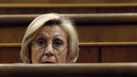 Rosa Díez en el Congreso en una imagen de archivo.- EFE Rosa Díez en el Congreso en una imagen de archivo.- EFE