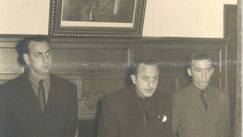 El alcalde franquista de Sestao, Jesús Sainz Planillo El alcalde franquista de Sestao, Jesús Sainz Planillo