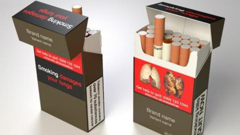 Francia aprueba una ley que prohíbe el logo de la marca en los paquetes de tabaco Francia aprueba una ley que prohíbe el logo de la marca en los paquetes de tabaco