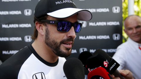 Fernando Alonso, en el pasado GP de Malasia. /REUTERS Fernando Alonso, en el pasado GP de Malasia. /REUTERS